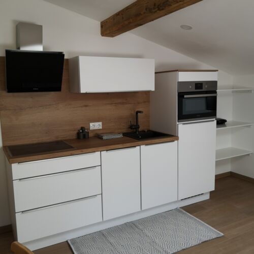 Family Apartman (jako celek) s manželskou postelí s výhledem na hory (s možností přistýlky)