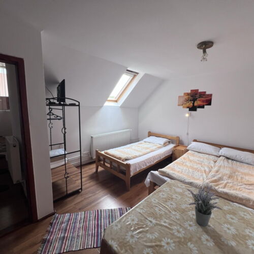 Mansard Quadruple Room