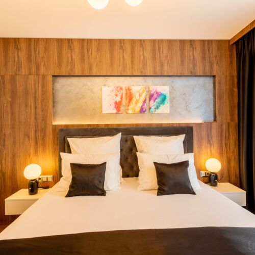 Apartament family cu 1 camera pentru 2 pers. (se poate solicita pat suplimentar)