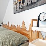 Apartament 5-osobowy z widokiem na las z widokiem na góry z 2 pomieszczeniami sypialnianymi