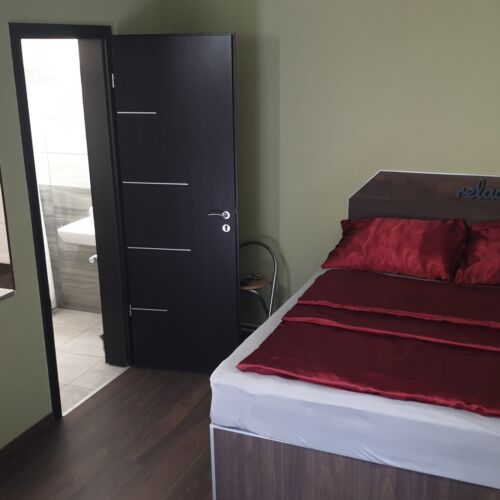 1-Zimmer-Apartment für 2 Personen Parterre mit Aussicht auf den Garten