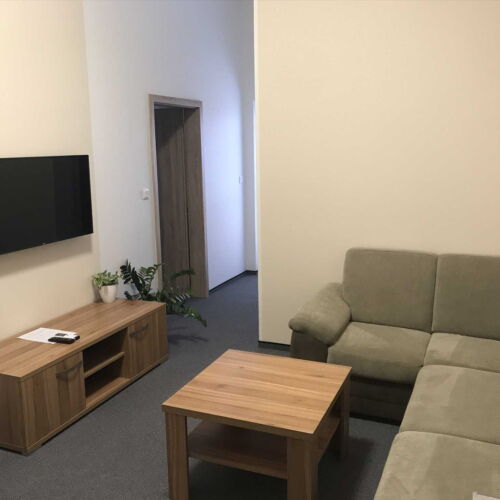 Apartament cu duș cu chicinetă proprie cu 1 camera pentru 2 pers. (se poate solicita pat suplimentar)