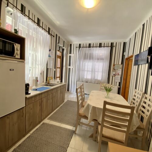 Apartament grand la parter cu 1 camera pentru 3 pers.