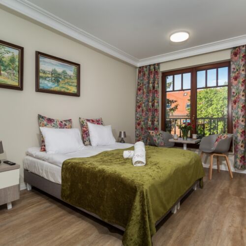 Pokój 2-osobowy na piętrze z widokiem na ogród