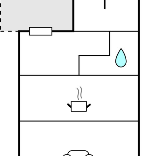 Casă de vară pentru 3 pers. (se inchirieaza doar integral)