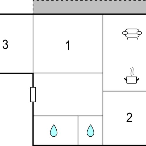 Apartman (jako celek) pro 6 os.
