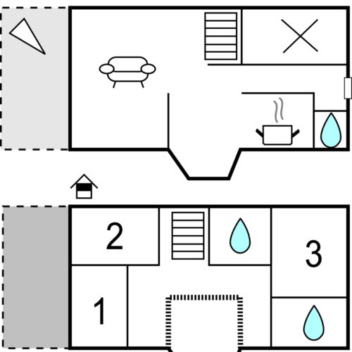 Domek letniskowy 9-osobowy 