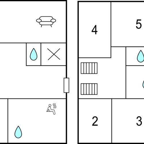 Domek letniskowy 10-osobowy 