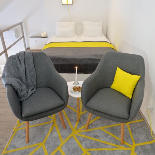 Apartament 4-osobowy z antresolą z widokiem na miasto