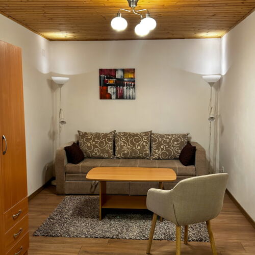 Apartman pro 4 os. se 2 ložnicemi s výhledem do zahrady přízemní