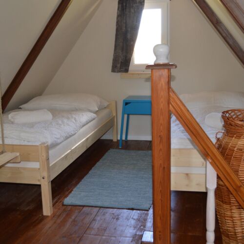 Domek drewniany 8-osobowy Komfort z widokiem na jezioro