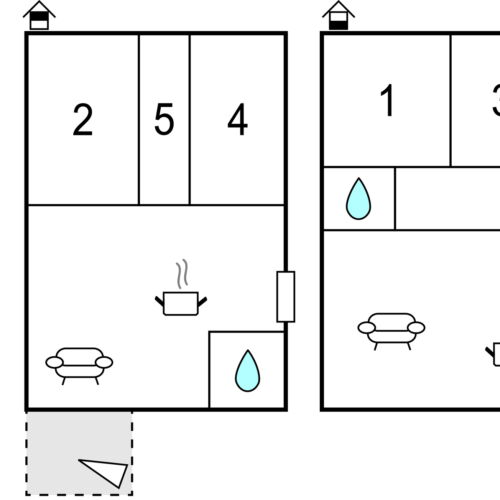 Domek letniskowy 10-osobowy 