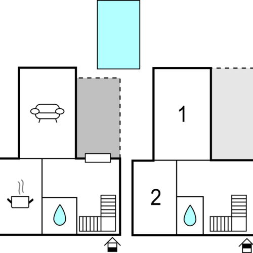 Summer House for 6 Persons