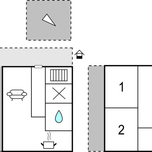 Casă de vară pentru 8 pers. (se inchirieaza doar integral)