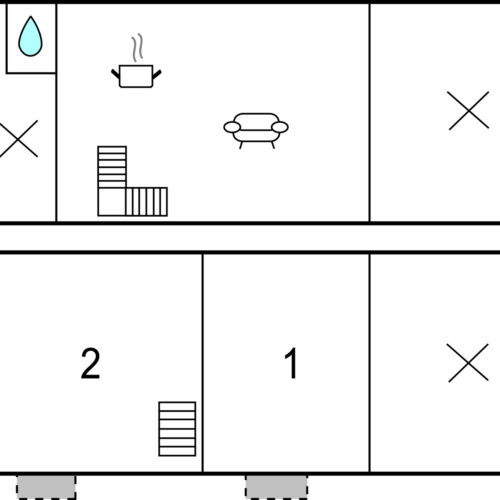 Domek letniskowy 4-osobowy 