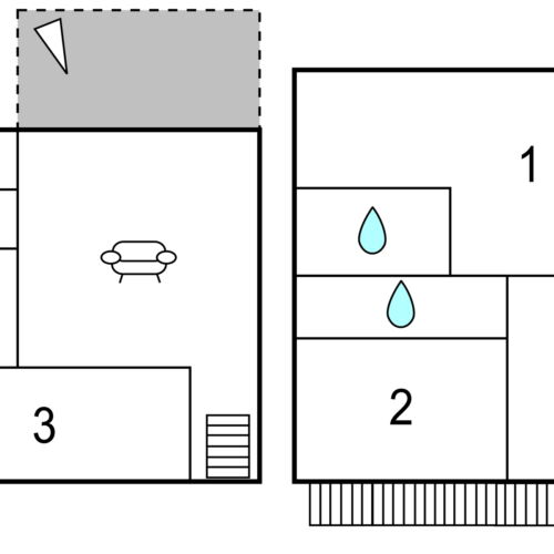 Domek letniskowy 6-osobowy 