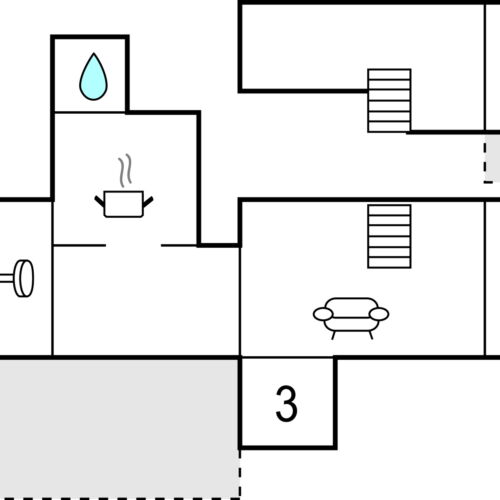 Casă de vară pentru 6 pers. (se inchirieaza doar integral)