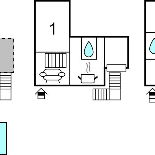 Casă de vară pentru 8 pers. (se inchirieaza doar integral)