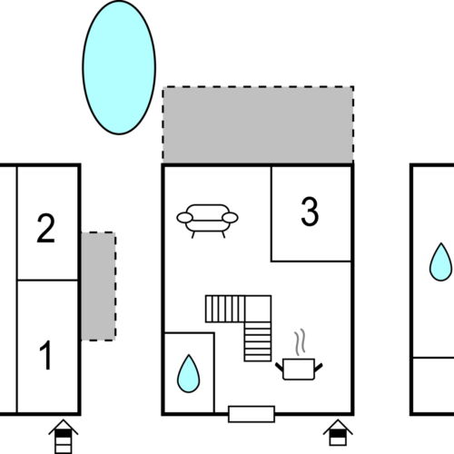 Casă de vară pentru 7 pers. (se inchirieaza doar integral)