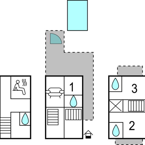 Casă de vară pentru 8 pers. (se inchirieaza doar integral)