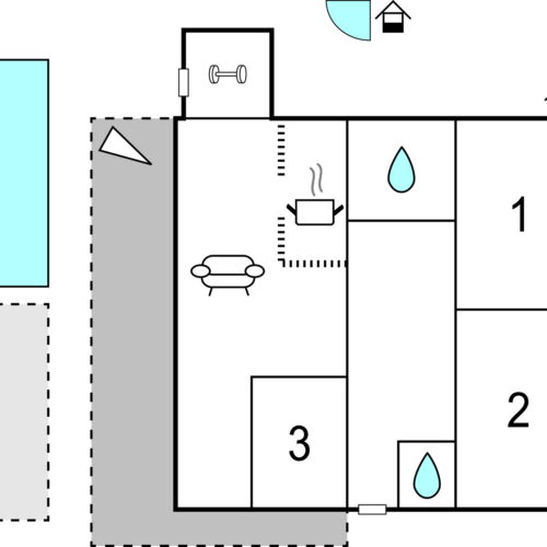 Apartment for 8 Persons