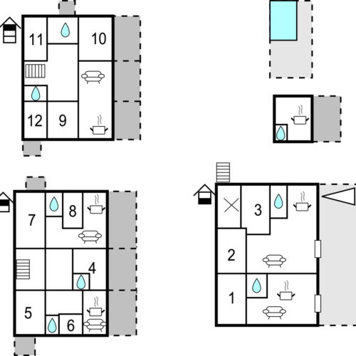 Summer House for 18 Persons