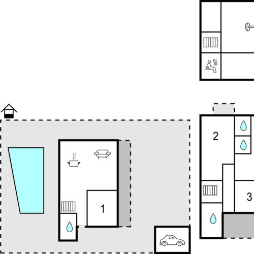 Casă de vară pentru 8 pers. (se inchirieaza doar integral)