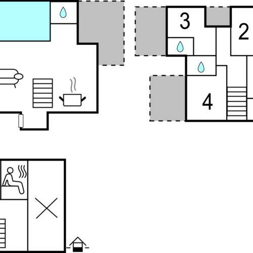 Casă de vară pentru 8 pers. (se inchirieaza doar integral)