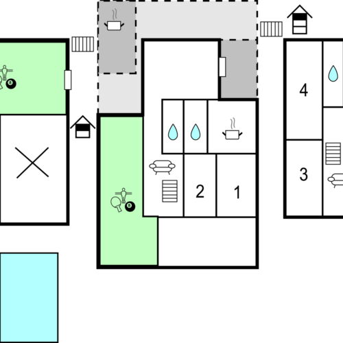 Summer House for 12 Persons