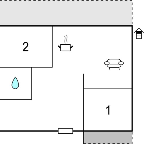 Apartament pentru 5 pers. (se inchirieaza doar integral)