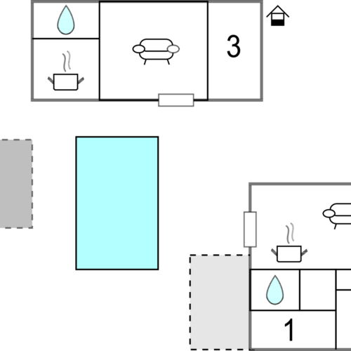 Summer House for 6 Persons