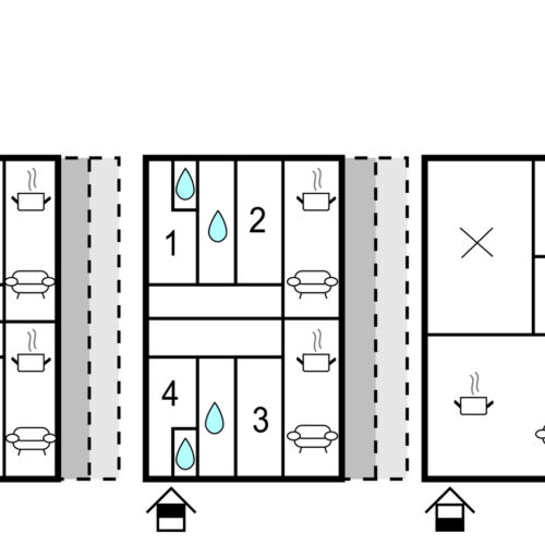 Domek letniskowy 16-osobowy 