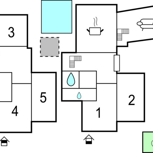 Summer House for 10 Persons