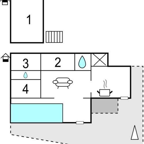 Domek letniskowy 8-osobowy 