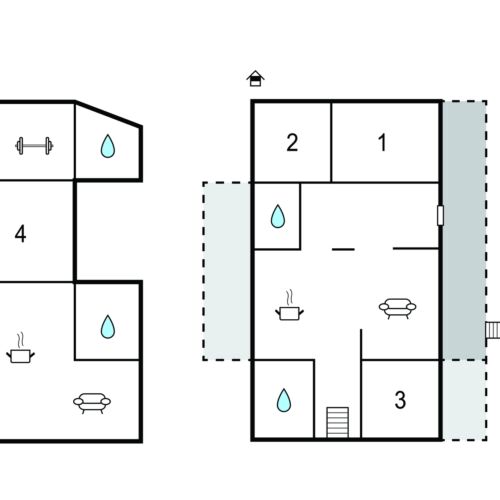 Domek letniskowy 8-osobowy 