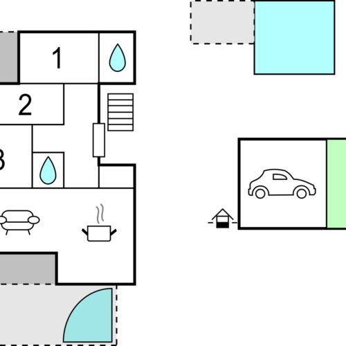 Apartament pentru 6 pers. (se inchirieaza doar integral)