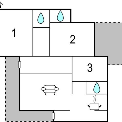 Summer House for 8 Persons