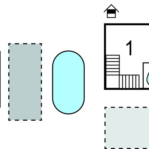 Casă de vară pentru 5 pers. (se inchirieaza doar integral)