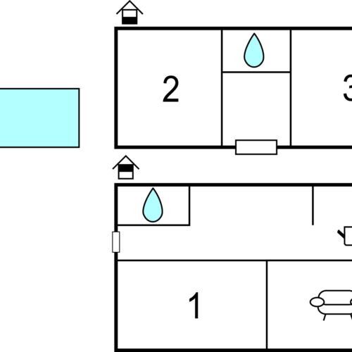 Summer House for 6 Persons