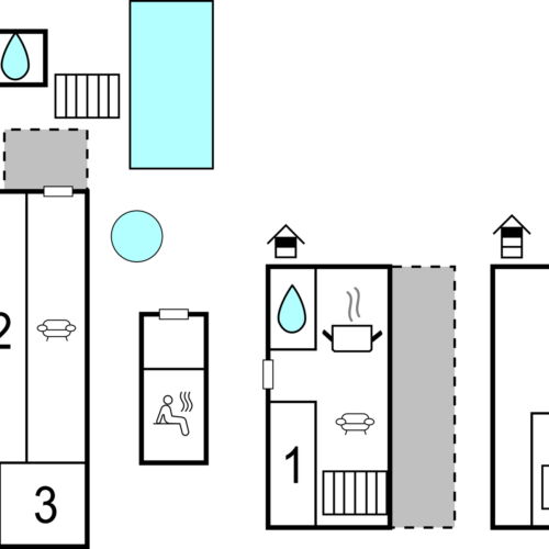 Casă de vară pentru 6 pers. (se inchirieaza doar integral)