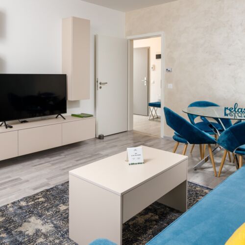 Grand Apartman s balkónem pro 6 os. se 3 ložnicemi