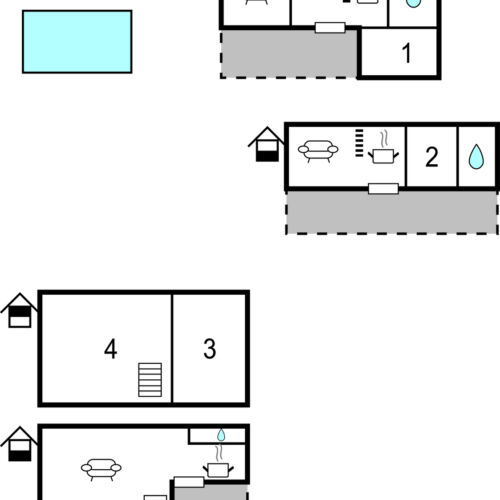 Summer House for 14 Persons