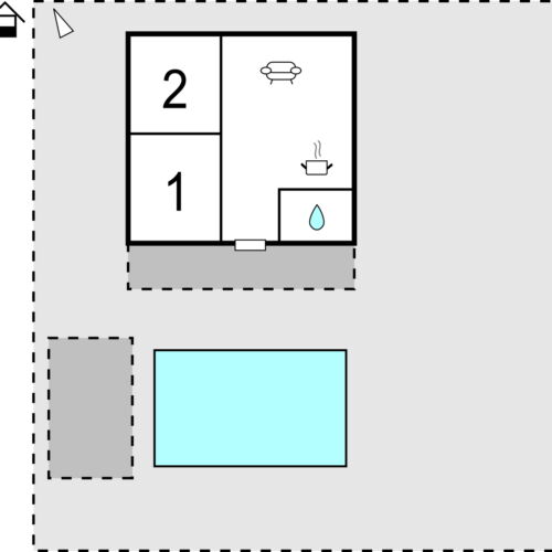 Casă de vară pentru 4 pers. (se inchirieaza doar integral)