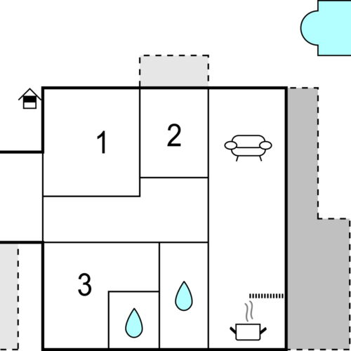 Apartament pentru 8 pers. (se inchirieaza doar integral)