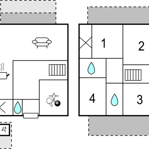 Casă de vară pentru 5 pers. (se inchirieaza doar integral)
