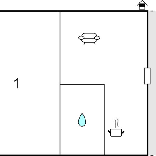 Za 2 osoba(e) apartman