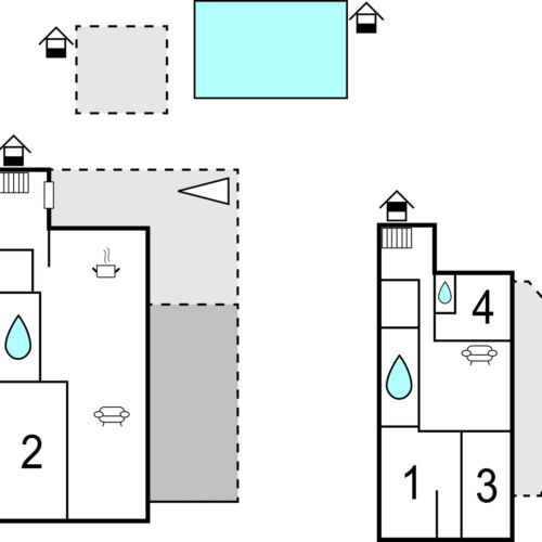 Casă de vară pentru 8 pers. (se inchirieaza doar integral)