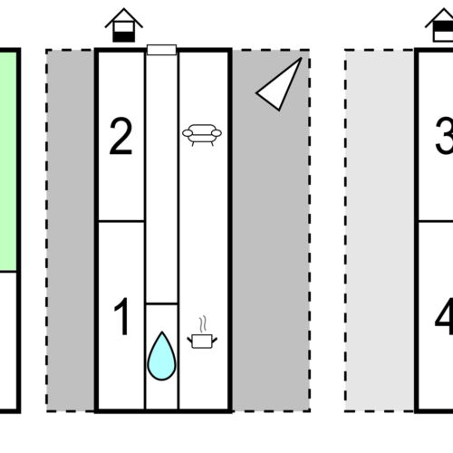 Domek letniskowy 12-osobowy 