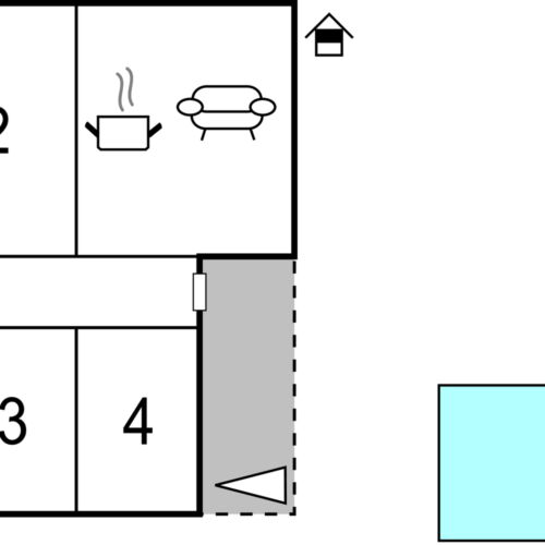 Summer House for 6 Persons