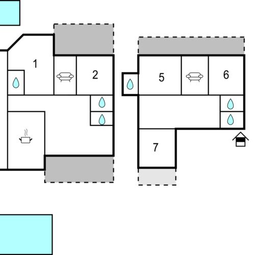 Summer House for 14 Persons